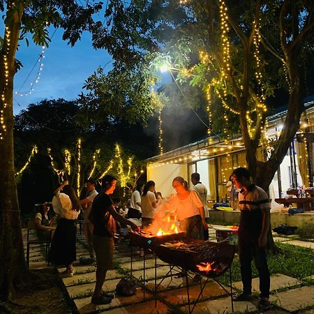 Chu Thien Homestay And Camping Hanoi Exterior foto
