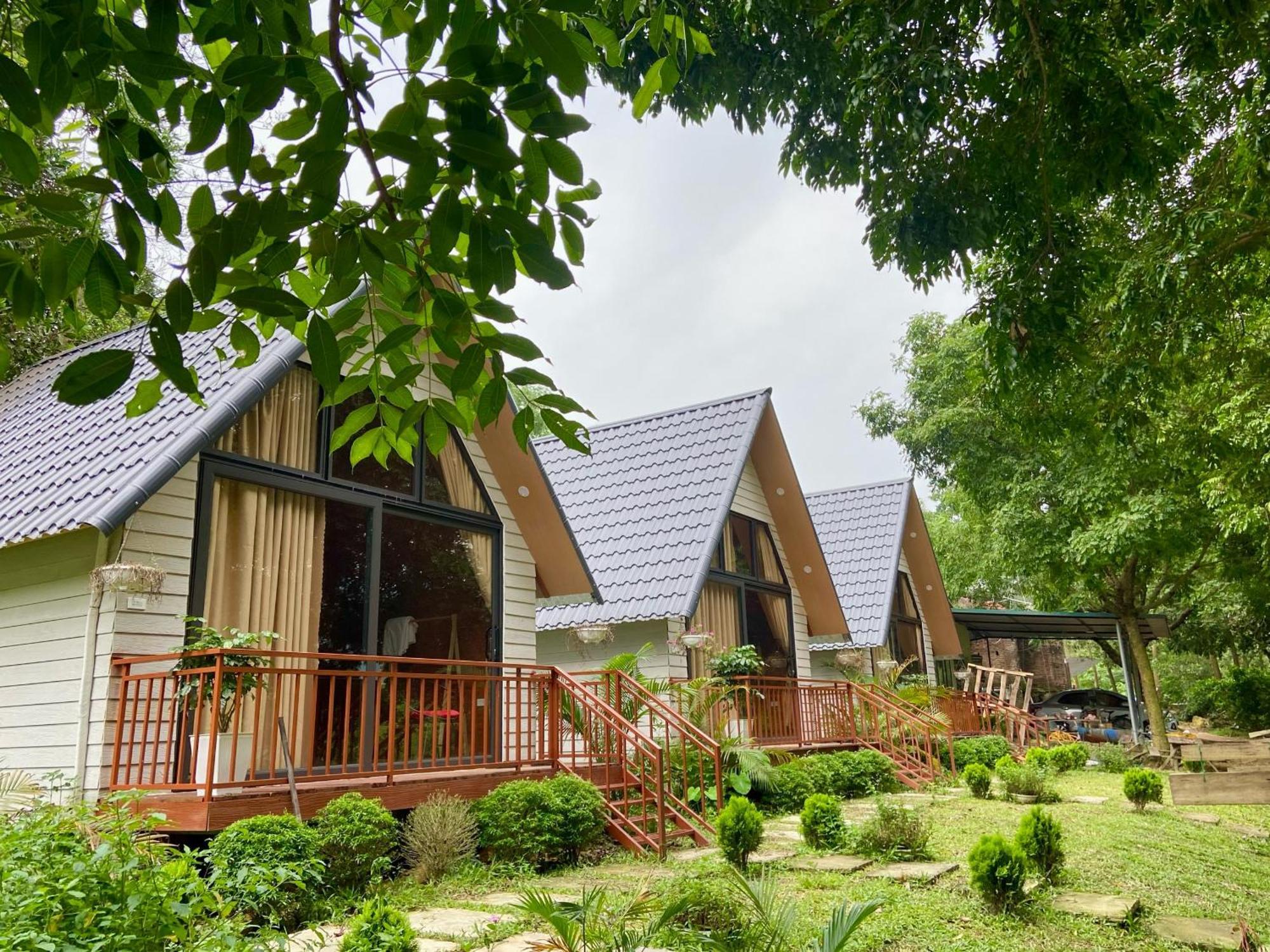 Chu Thien Homestay And Camping Hanoi Exterior foto