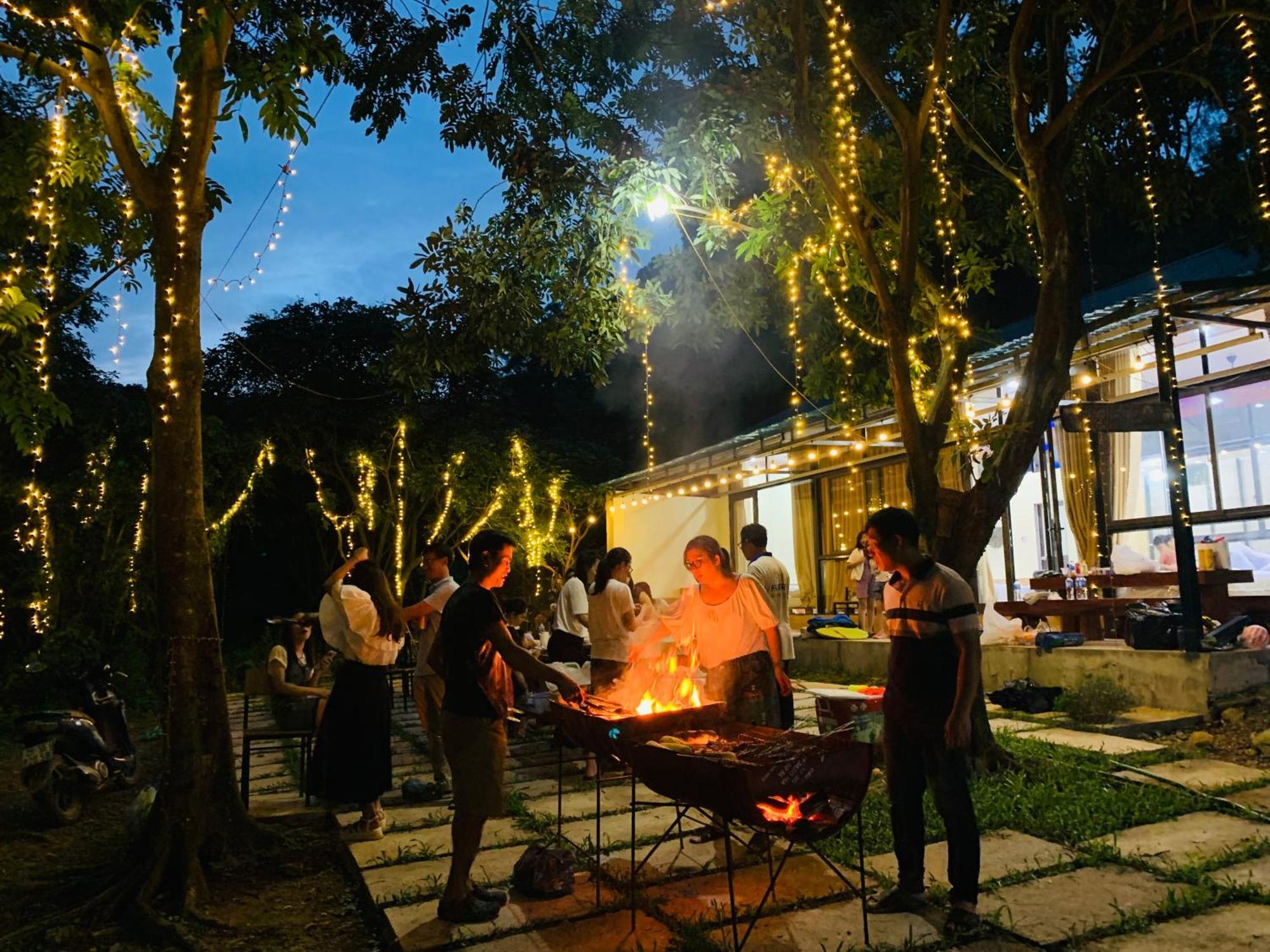 Chu Thien Homestay And Camping Hanoi Exterior foto