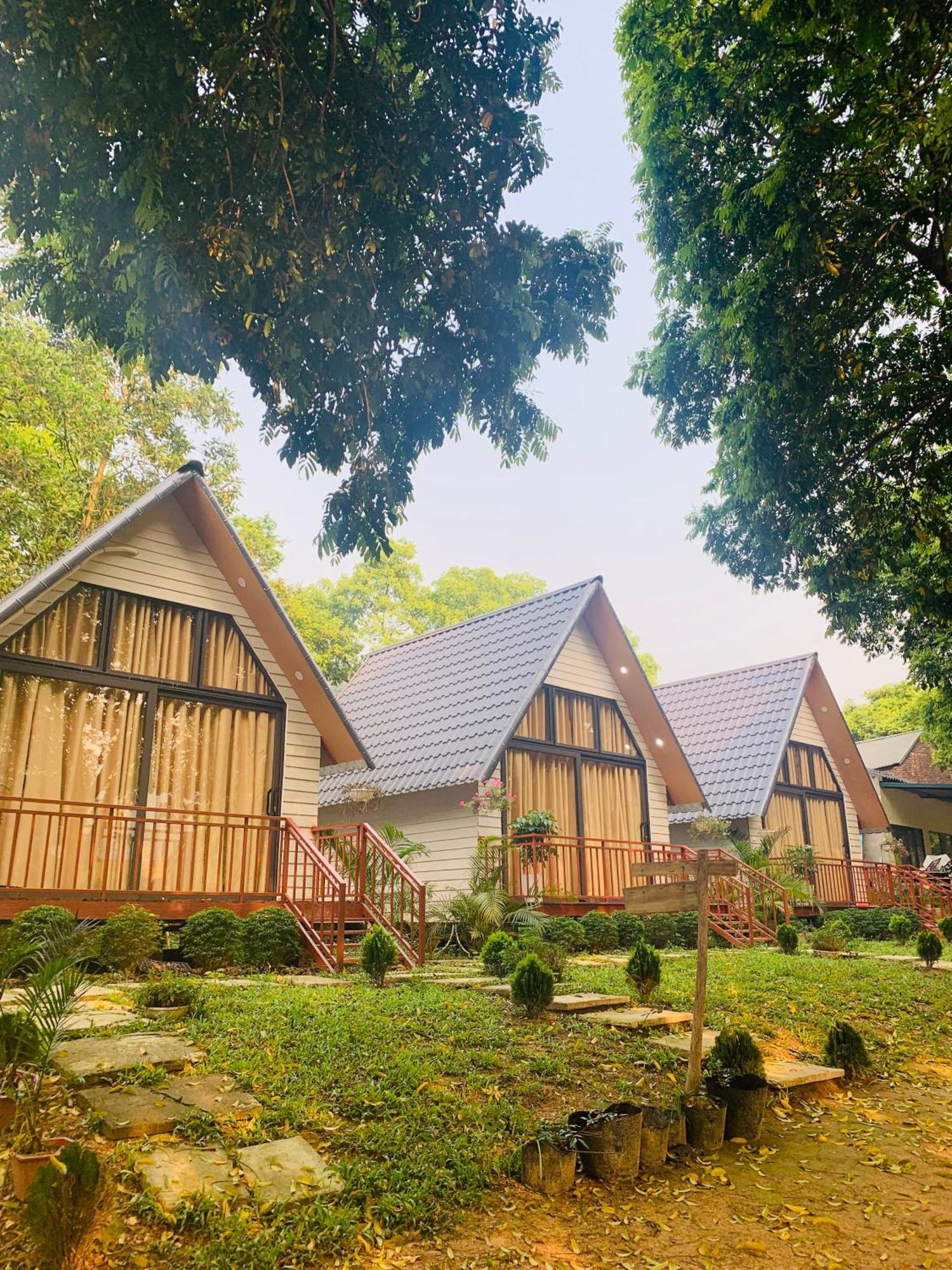 Chu Thien Homestay And Camping Hanoi Exterior foto