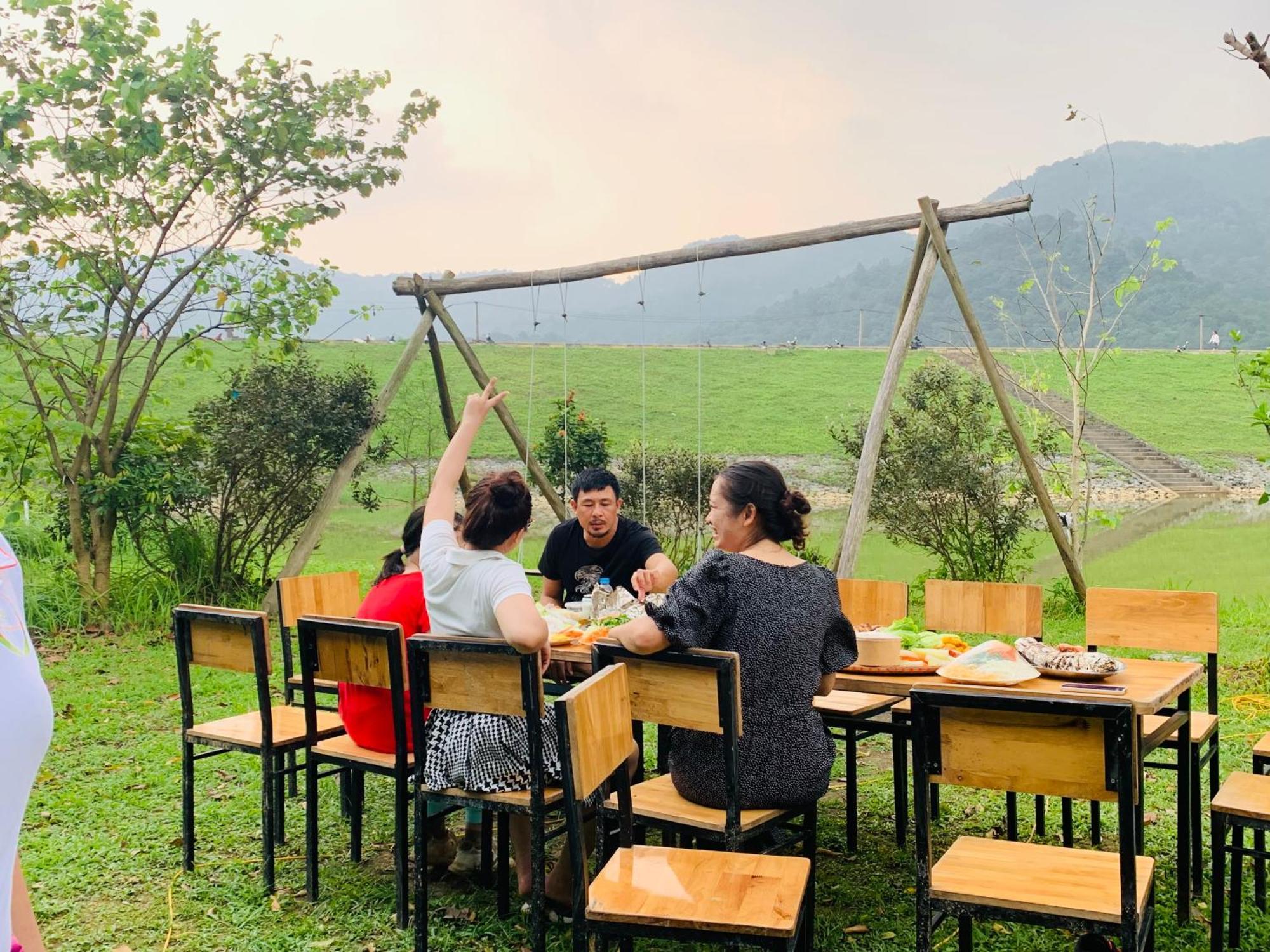 Chu Thien Homestay And Camping Hanoi Exterior foto